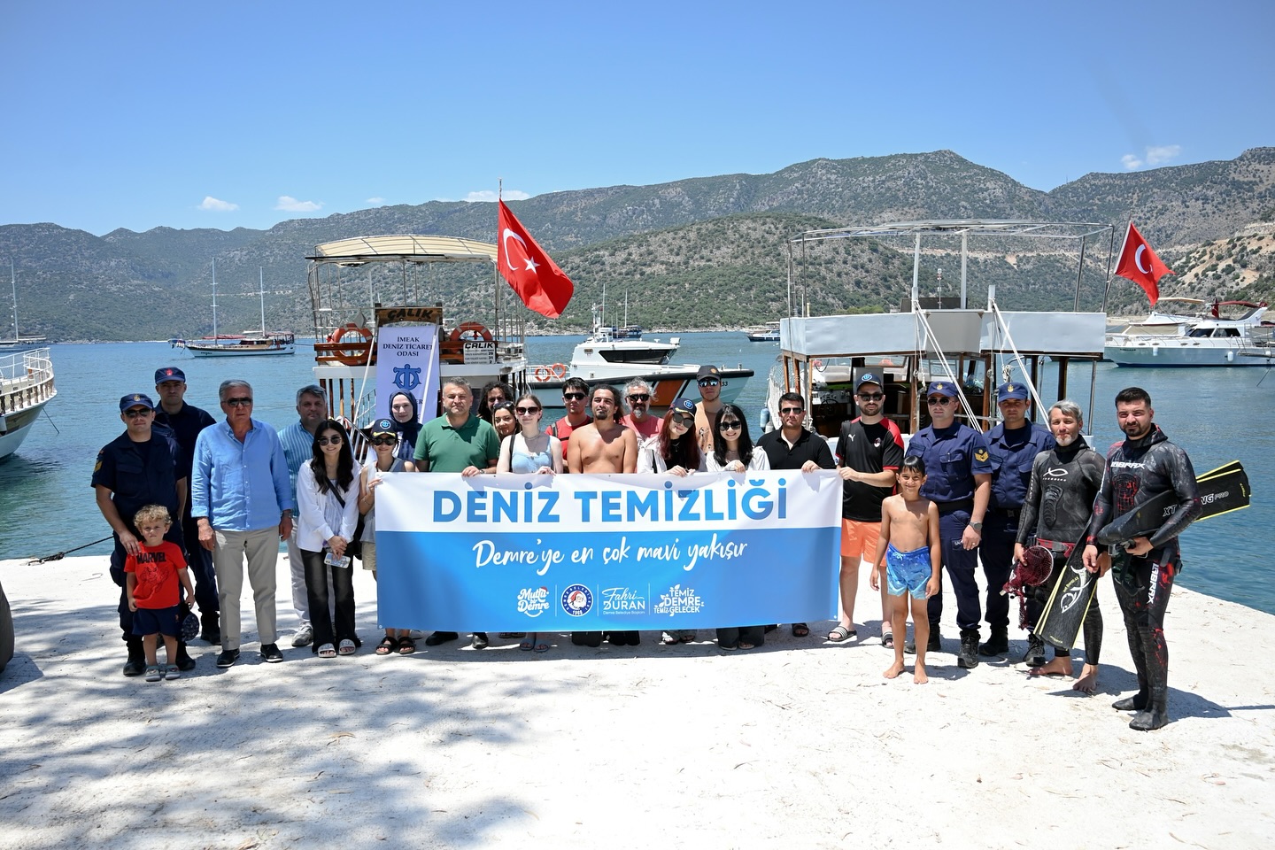  Demre’ye en çok mavi yakışır