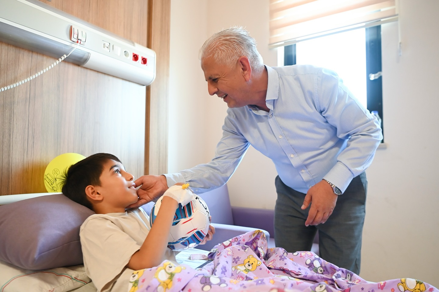 Demre Devlet Hastanesi’nde Sünnet Olan Yavrularımızı Ziyaret Ettik