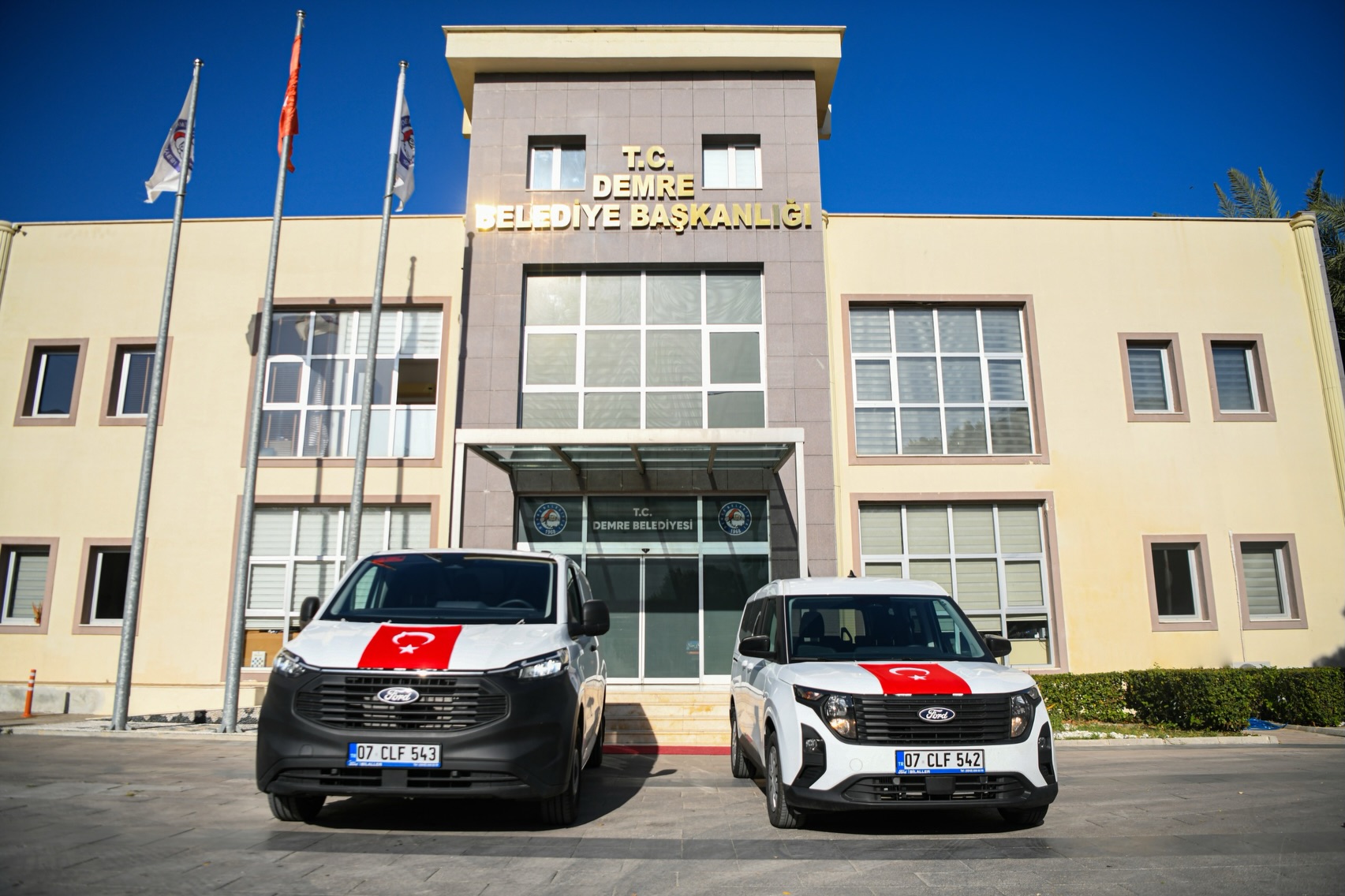 Yeni Araçlarımız Demre’mize Hayırlı Olsun