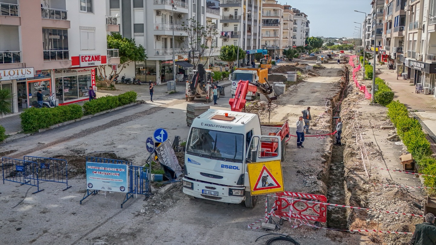 Eynihal Caddesi’nde Yenileme Çalışmalarımız Aralıksız Devam Ediyor.